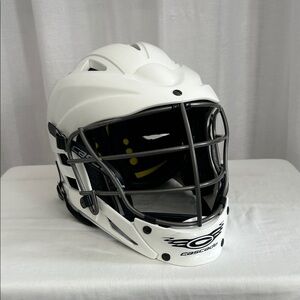Cascade White Lacrosse Helmet